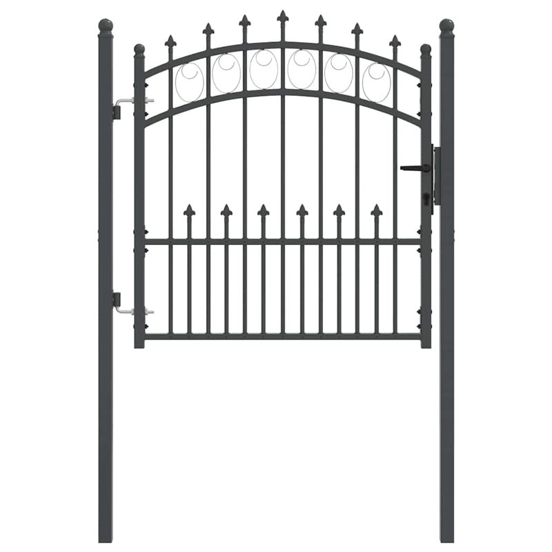 Steel Gate Fencing, 157cm H x 104cm W