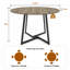 Table de salle à manger 6 personnes Garrell-129754782