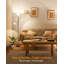 Lampe sur pied à 3 têtes avec lumières de lecture réglables, blanc chaud 3000k, lampe sur pied moderne pour salon, chambre à coucher, bureau, noir