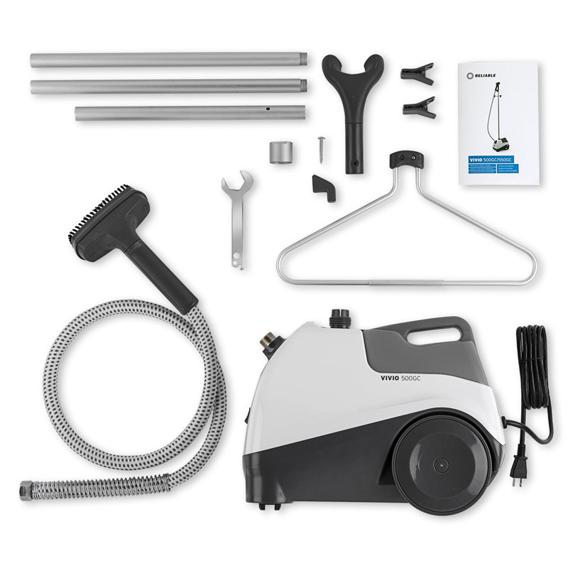 Reliable 500GC Vivio Professional PVC Steam Head Garment Steamer 1300W