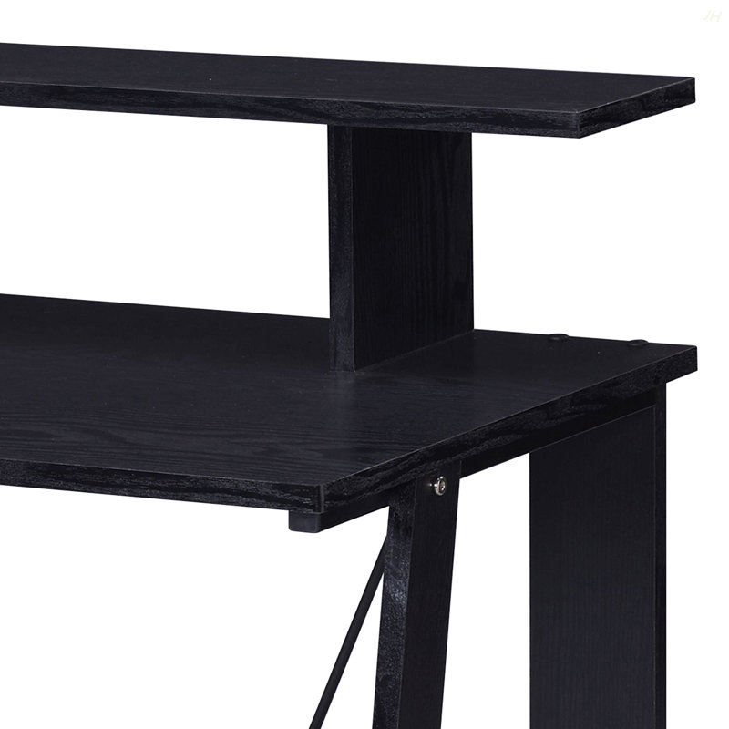 Black Finish Writing Desk, Black