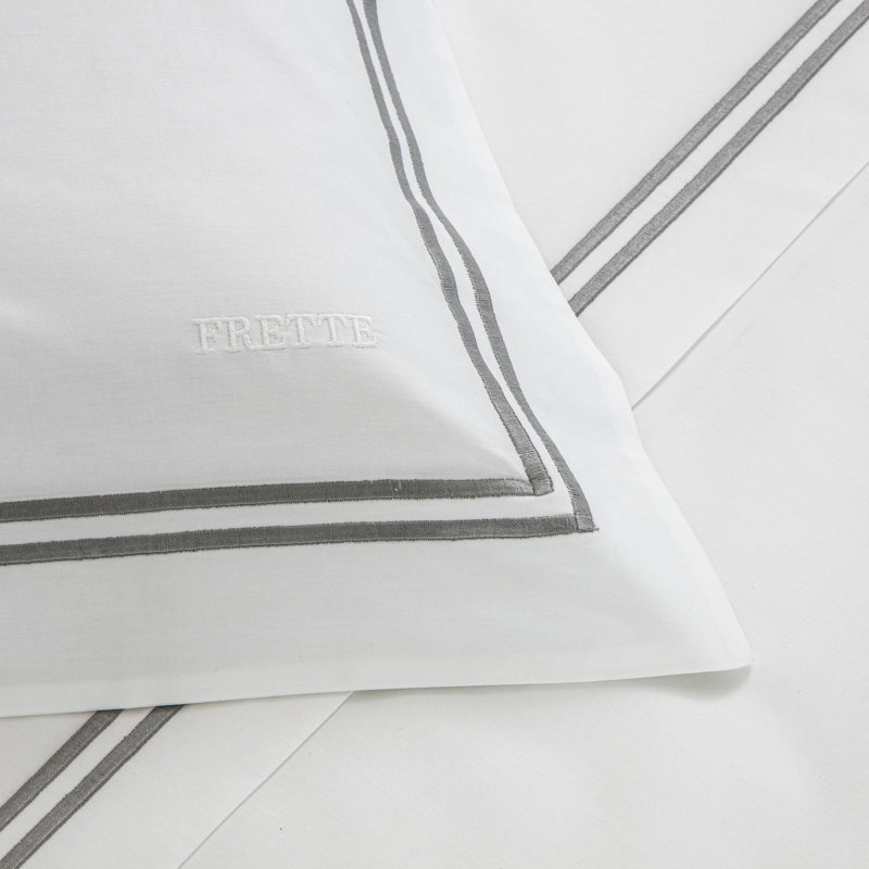 Classic Duvet Cover, Queen Duvet Cover, Ash Gray