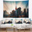 Tapisserie de l’horizon en polyester à coucher de soleil vif avec accessoires suspendus inclus-28489612