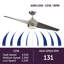  Ventilateur de plafond intérieur / extérieur Annasophia-820071556