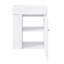 Meuble-lavabo mural 21,6 pouces avec évier et rangement ouvert à gauche-933425537