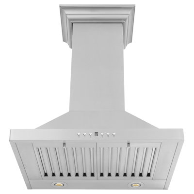 30" 400 CFM Convertible Wall Mount Range Hood