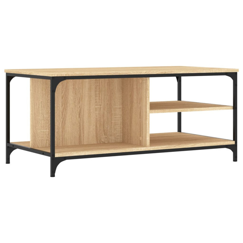 Dipali Coffee Table with Storage, Sonoma Oak