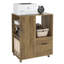 60cm Wide 1 -Drawer Mobile File Cabinet-1981355291