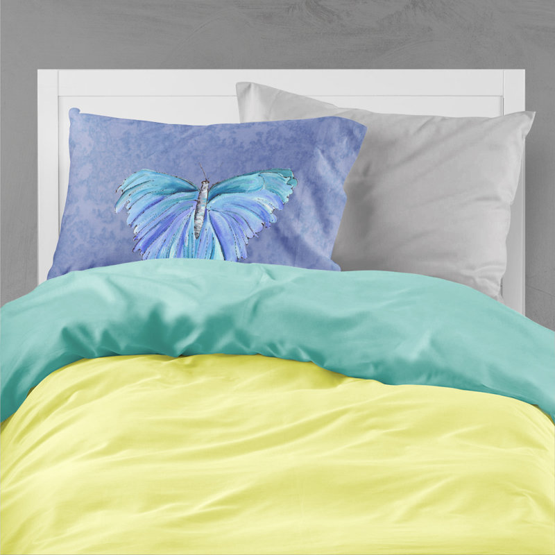  Taie d'oreiller papillon