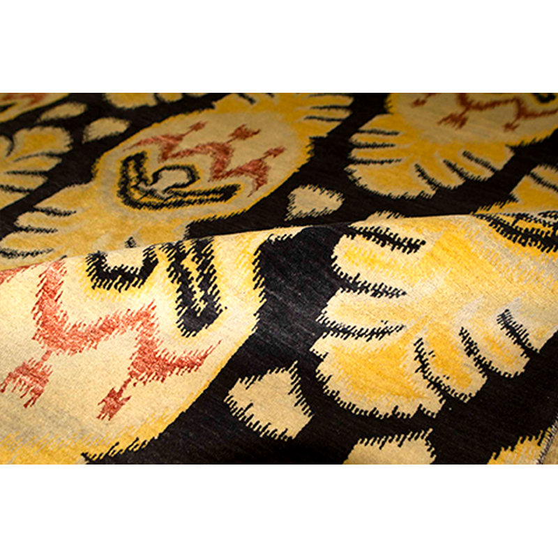 Wool Ikat Area Rug