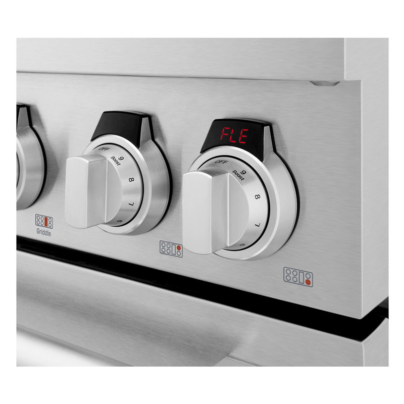 48" Dual-Fuel Pro Range with Built-In Sous Vide