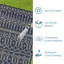Tapis Dashel avec envers antidérapant-338740814