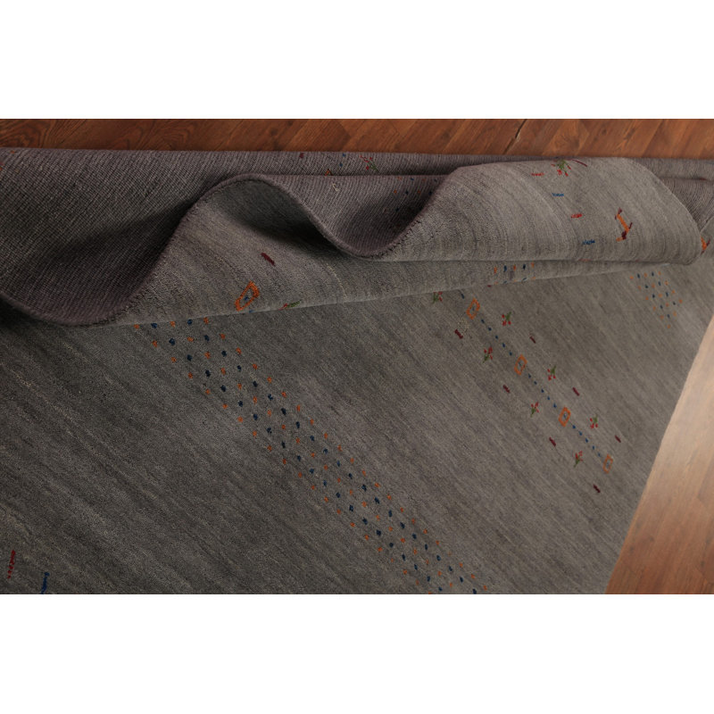 Animals Gabbeh Oriental Area Rug 8