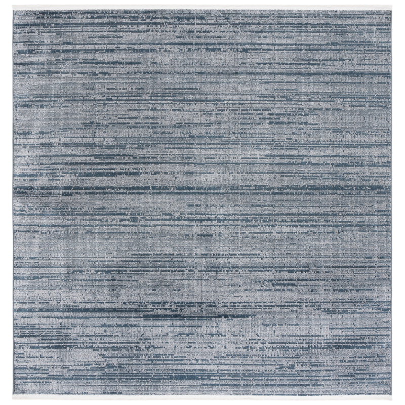Tapis abstrait Rosalba Performance, Carré 6 pi 7 po