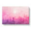 Pink Fog Over The City - Wrapped Canvas Painting-56629359