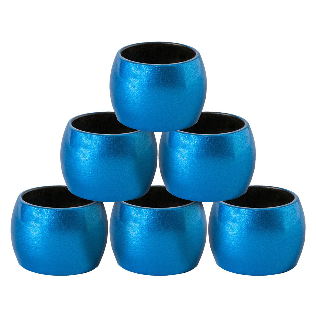 Argon Tableware - Metallic Napkin Rings - 4.5cm