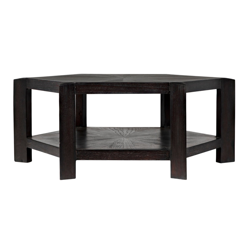 Yuhuda Solid Wood Coffee Table