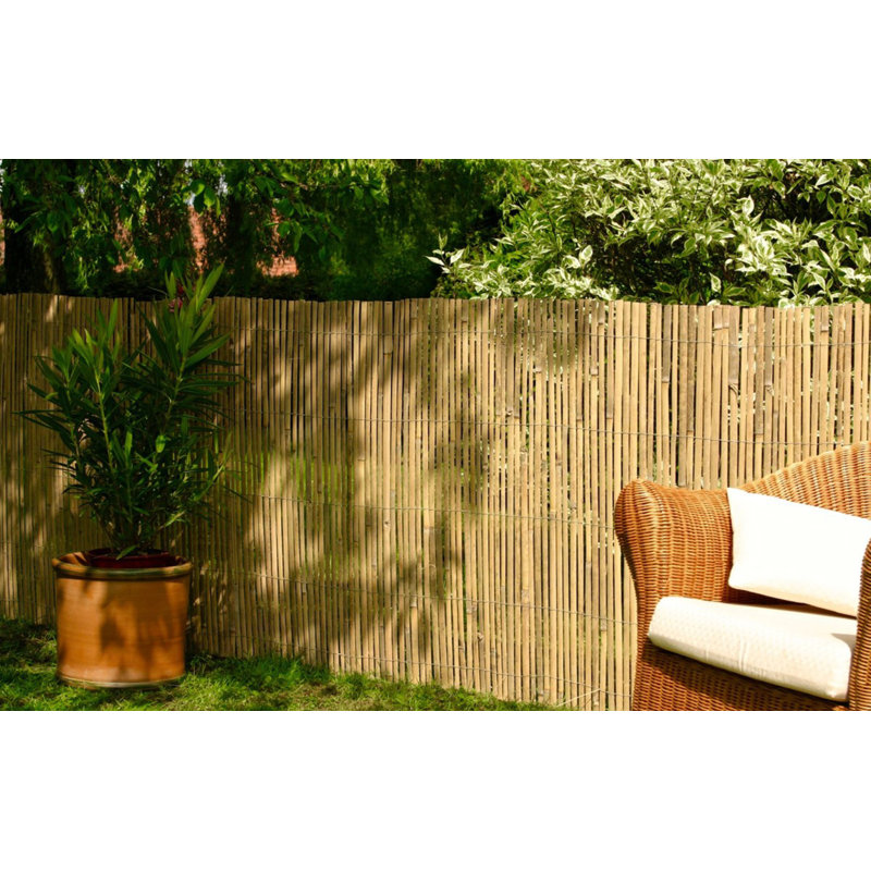 Tan Bamboo/Reed Fencing, 72" H x 168" W x 1" D