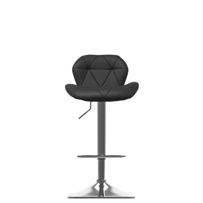 Tabouret de bar pivotant à hauteur réglable Alcibiades