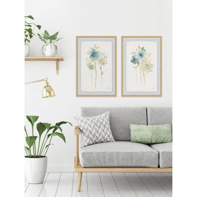 Bluebell III - ensemble de 2 reproductions de cadres photo