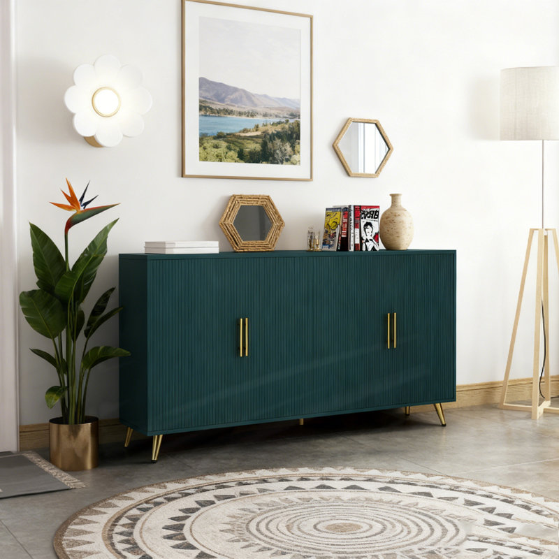 Armoire de rangement et tablettes réglables