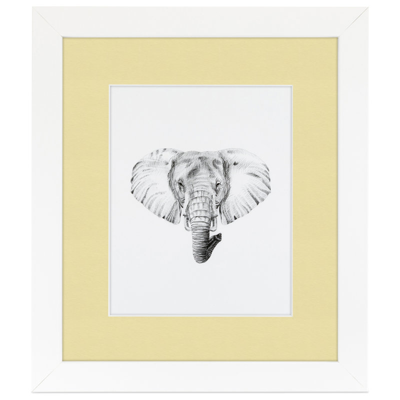 Matte Picture Frame with Mat, Buttercup