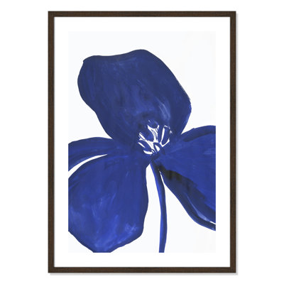 Clarisse "Indigo Petal II" Painting