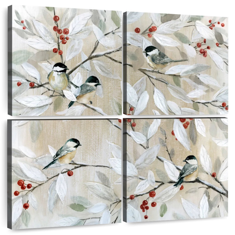 Brampt Winter Chickadees