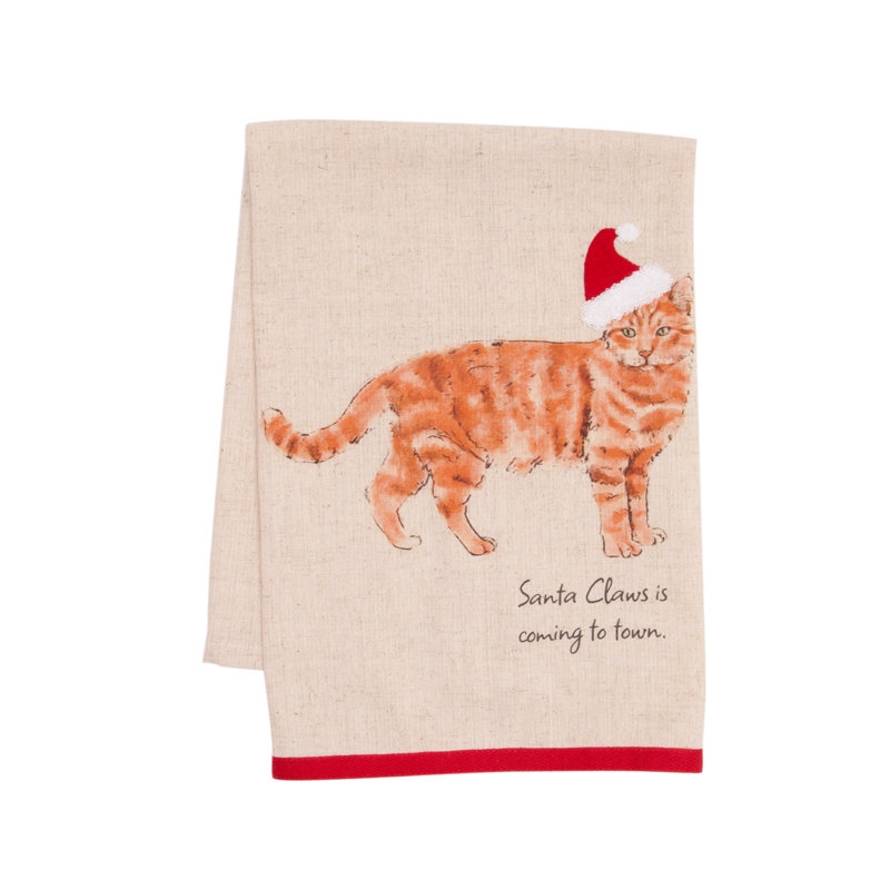 Serviette de Noël Santa Claws
