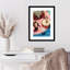 «Movie Night 1» par Colson Wood, reproduction d'art encadrée-615827338-615827337