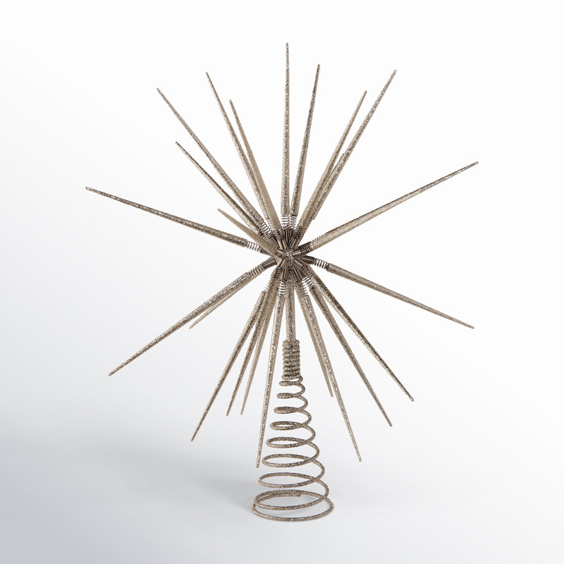 Starburst Tree Topper, Silver