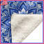 Couvertures bleues Mandala-123340766