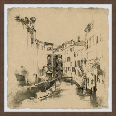 Venice Canal - reproduction de cadre photo