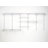 ShelfTrack 84" W - 120" W Closet System Starter Kit