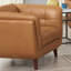 Chaise en cuir Rhyannon-858094114
