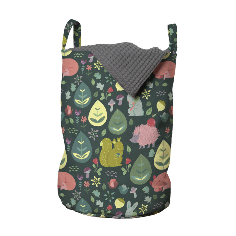 Fabric Laundry Bag with Handles