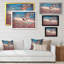 Jeu vidéo surréel scène plongeur flottant - peinture sur toile-73238545-73238537
