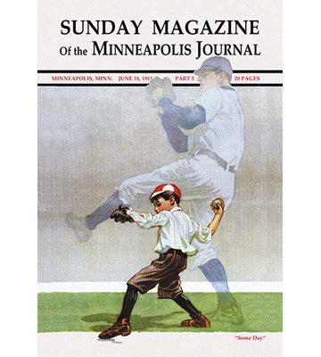 Sunday Magazine Of The Minneapolis Journal: Some Day - Unframed Print