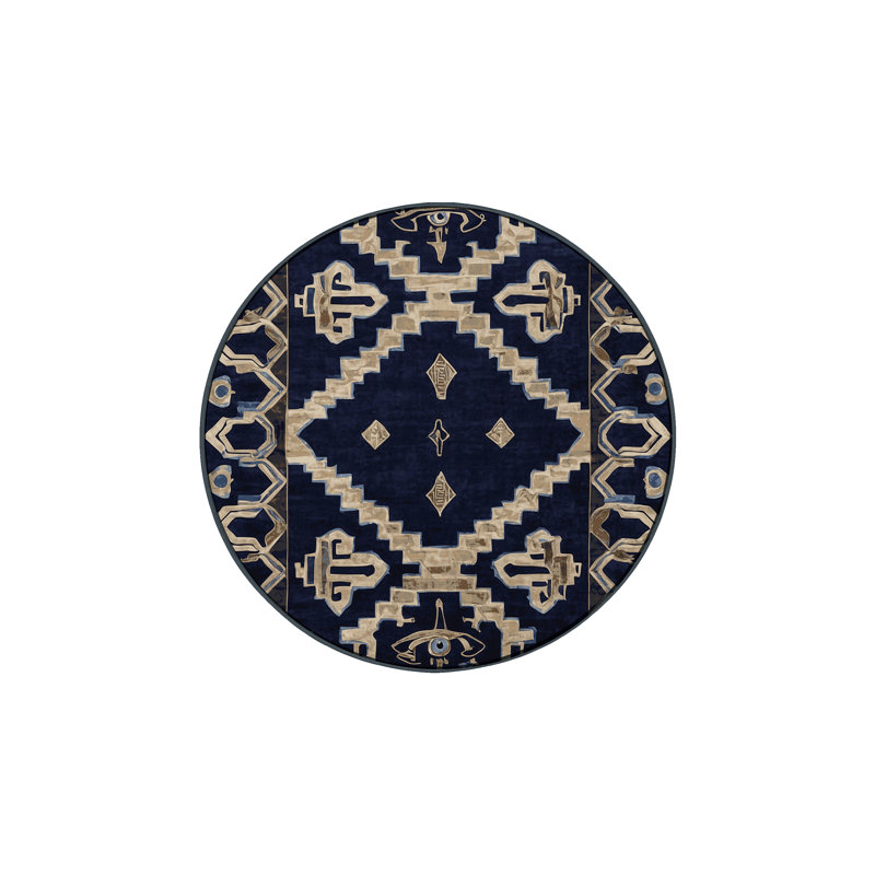 Tapis gris soyeux et moelleux, Rectangulaire 3 pi x 5 pi