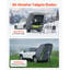 SUV Tent with Shade Awning, All-Season SUV Tailgate Tent, PU2000mm Waterproof Car Rear Hatch Camping Tents, Portable Sun Shade Tailgate Shelter with Carrying Bag for Outdoor Hiking
