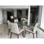 Round Glass Dining Table