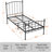 Queen Bed Frame With Headboard And Footboard Metal-1075325644-1103081336
