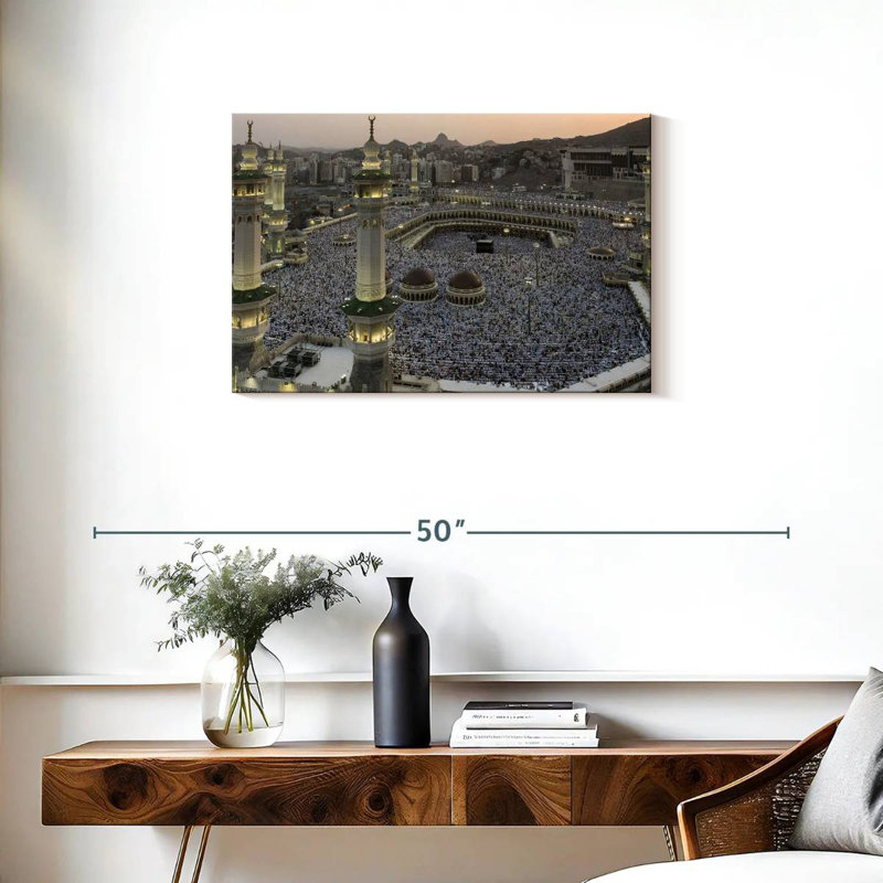 Adella Masjid Al Haram Kaaba, 20" H x 30" W