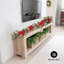 Guirlande fine poinsettia 5 '