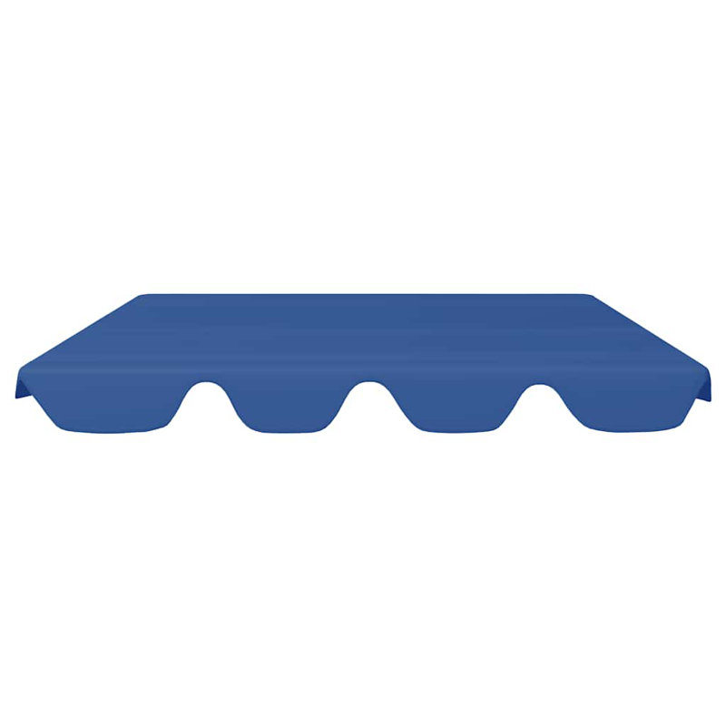 Maylin Orange Fabric Replacement Canopy for Canopy, 74"/66.1" W x 57.1"/43.3" D, Blue