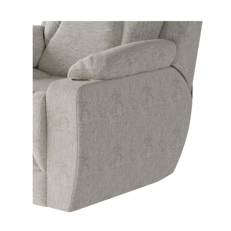 Fauteuil inclinable près du mur pour homme, Tanné, Chenille
