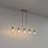 5 - Light 40In Kitchen Island Pendant Light With Adjustable Height