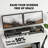 Dual Monitor Stand Riser for Desk, 42.5in Large Monitor Stands for 2 Monitors-936963317