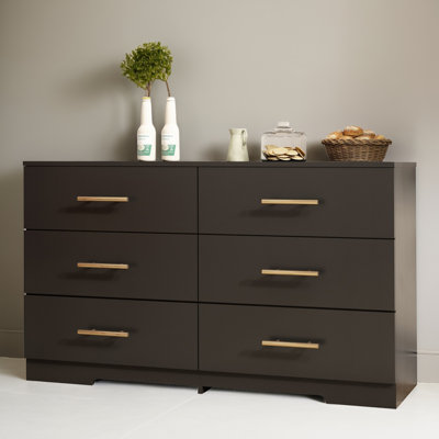 Commode à 6 tiroirs l 47,31 po Valmir