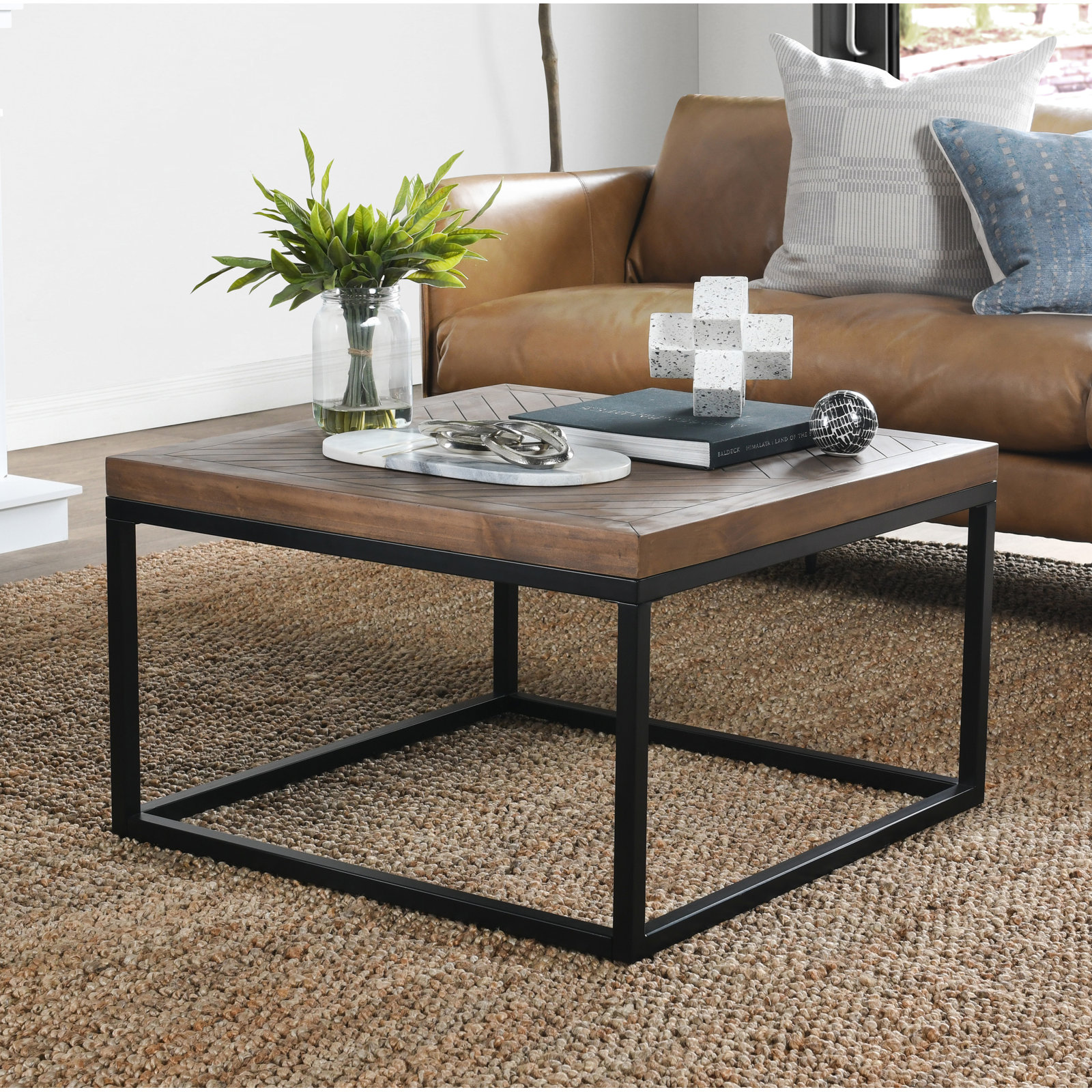 Lenes Solid Wood Single Coffee Table